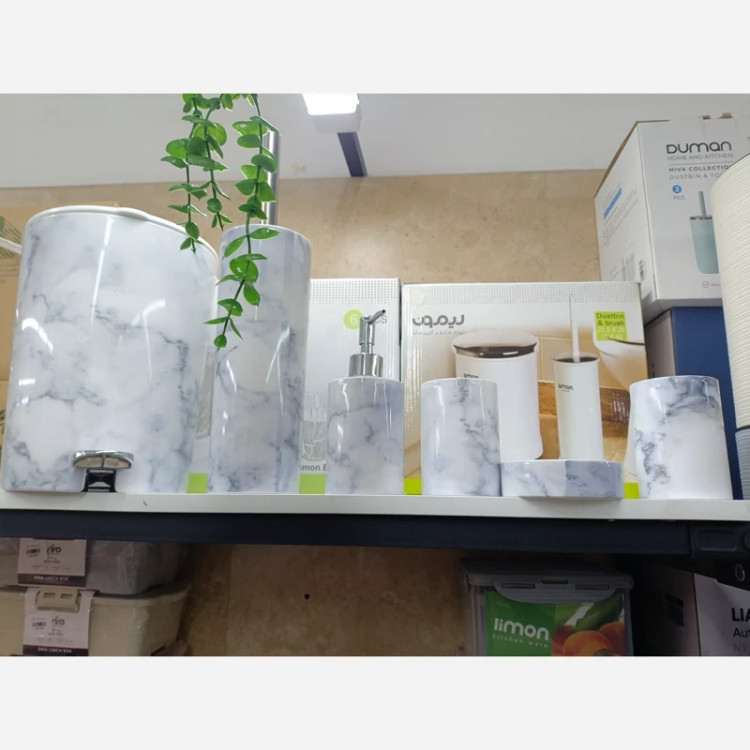 ست سرویس بهداشتی لیمون طرح سنگ
