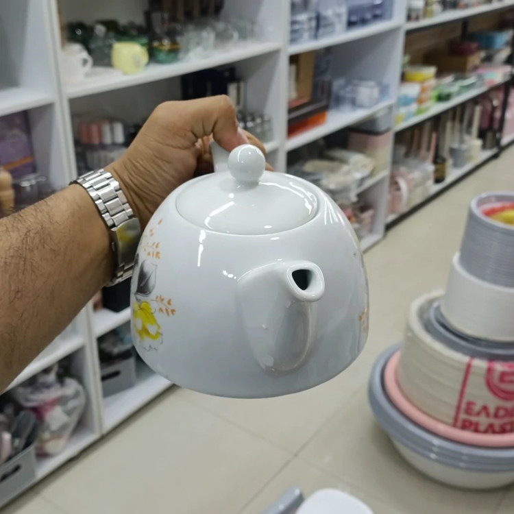 قوری سماوری گلدار