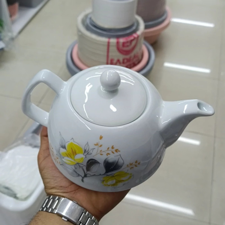 قوری سماوری گلدار