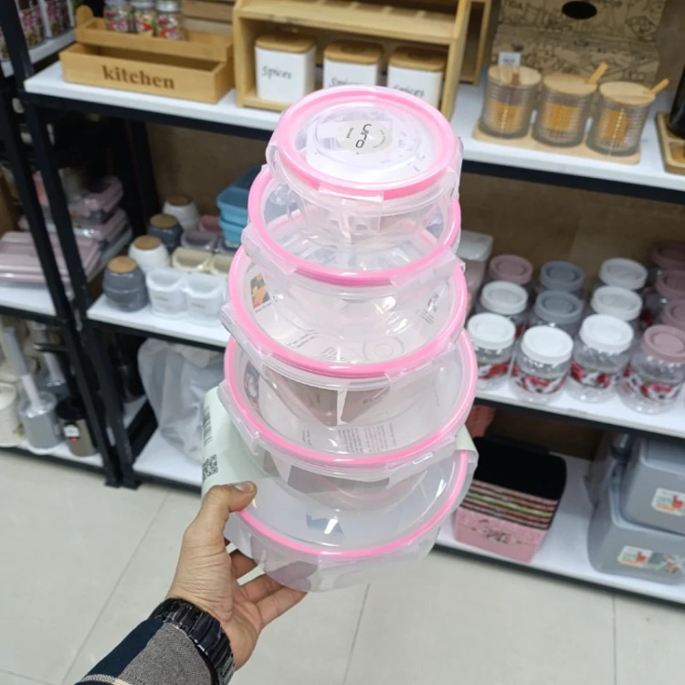 ظرف نگهدارنده غذا 5 تیکه