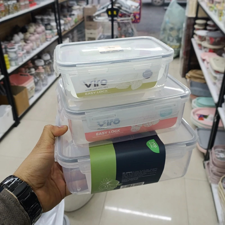ظرف نگهدانده غذا 6پارچه viro