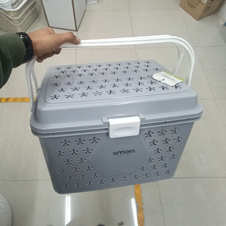 سبد مسافرتی لیمون مدل درب دار مقاوم