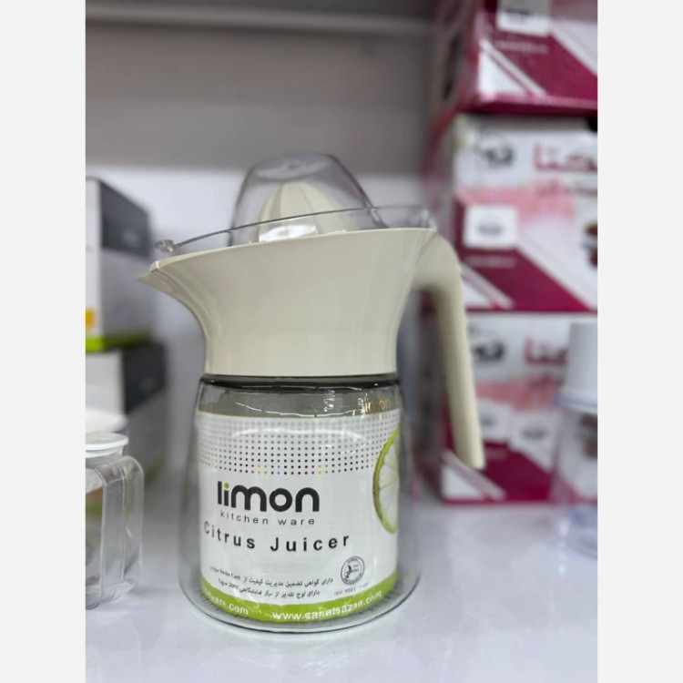 پارچ اب و ابمیوه گیر دو کاره لیمون